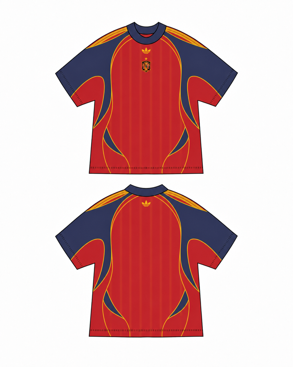 Spain Jersy - Boxy fitted