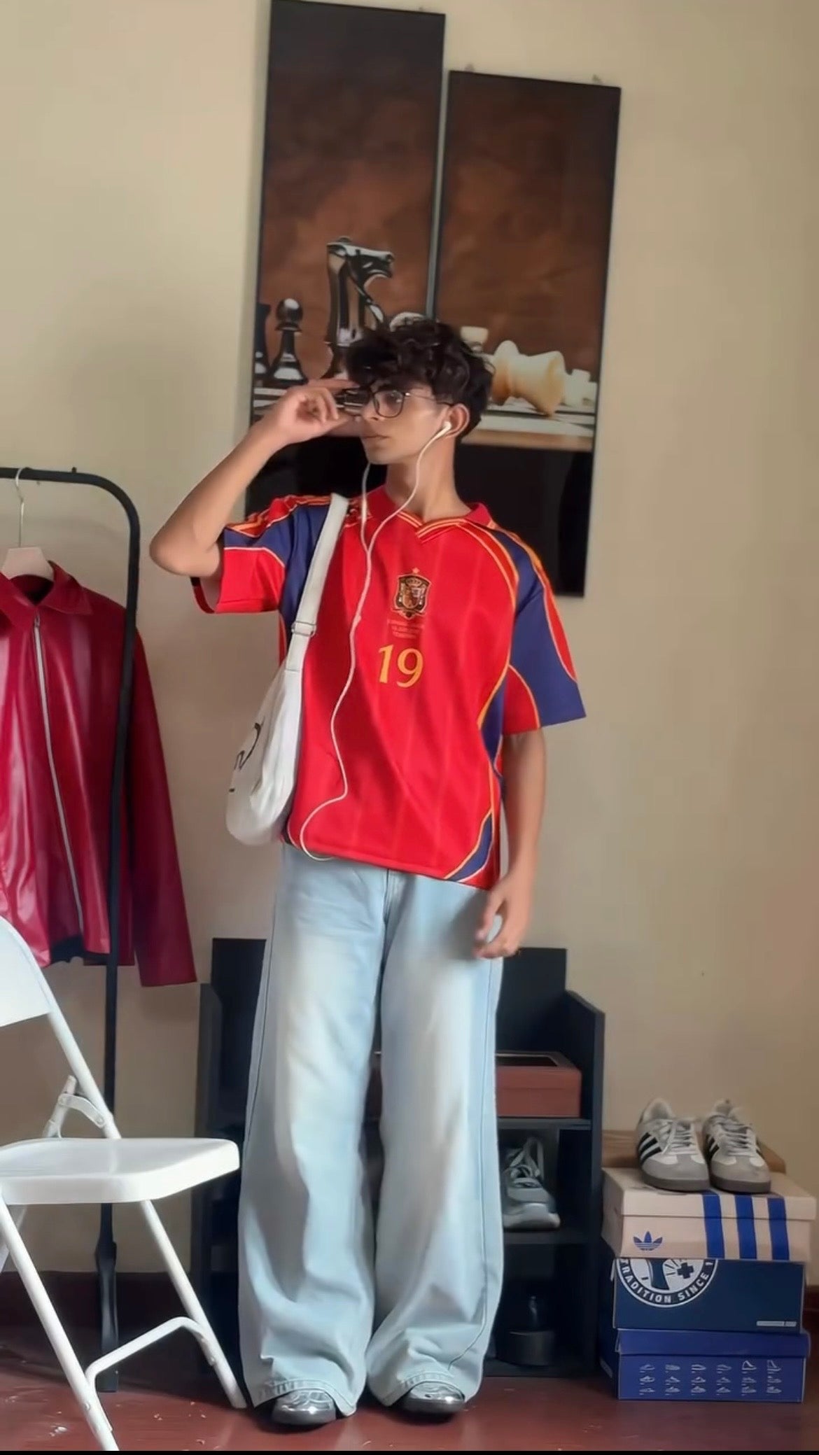 Spain Jersy - Boxy fitted