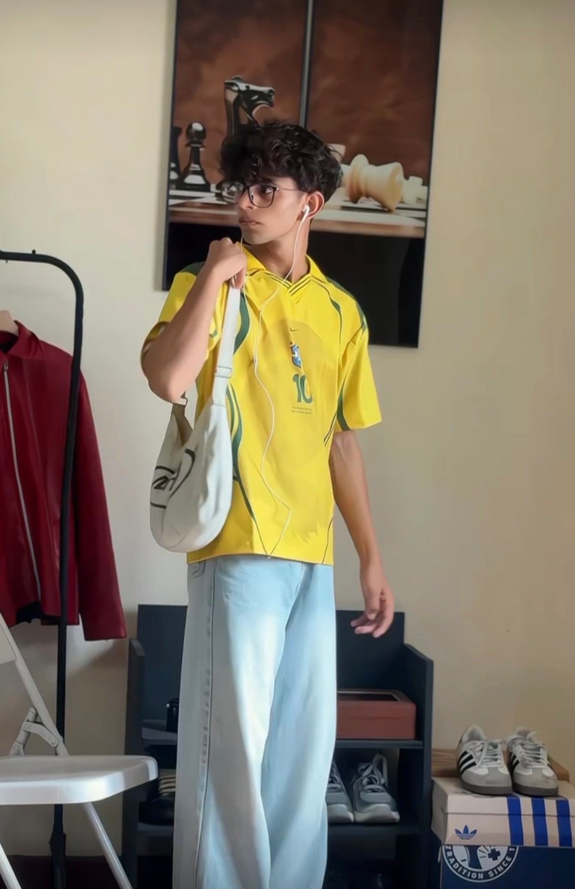 Brazil Jersy - Boxy Fitted